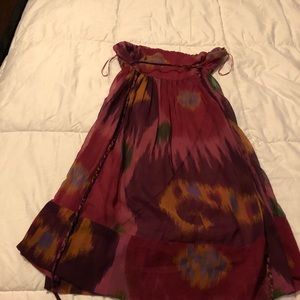 American Eagle strapless dress